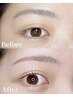《眉毛×上まつ毛パーマset》美眉wax＋上まつ毛パーマ 12800→9700