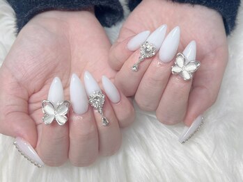 ネイルアルバ(Nail ALBA)/乳白ネイル