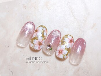 NKC/春の定番桜ネイル
