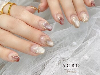 アクロネイル アンド アイ(ACRO NAIL&EYE)/ブラウン系マグネット