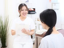 丁寧なカウンセリングで安心◎