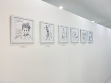 整体ライト 仙台ハピナ名掛丁店(整体LIGHT)/芸能人のサイン