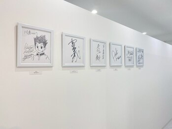 整体ライト 仙台ハピナ名掛丁店(整体LIGHT)/芸能人のサイン