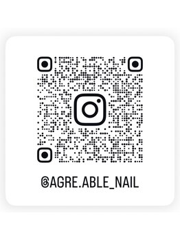 アグレアブルネイル(agr'e able nail)/Instagramも追加してね♪