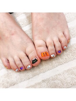 ピンキー(PINKY)/ハロウィンネイル