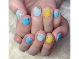 パステルカラーネイル