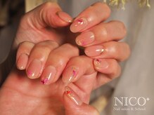 ニコプラス(NICO+)/自爪育成(フラワー)