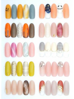 ネイルサロン ドゥ(Nail Salon Doux)/【10月 新作】 ¥4400