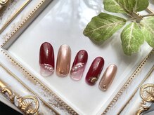 ユウコネイルズアンドエステティック ラ デェス(Yuko Nails & Esthetic La Deesse)/ゴールドコース （定額制）¥8000