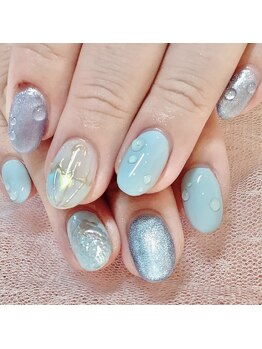 ピアチェーレ(Piacere)/水滴ネイル☆