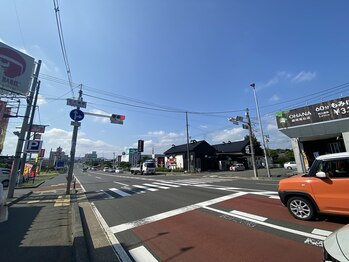 ワンネス(Oneness)/道順５　北大橋東の信号機を右折