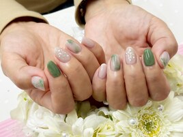 クラシックグリーンニュアンス