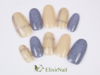 エリクサーネイル 神田(Elixir Nail)/シンプル / クーポン使用