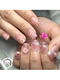 ピンクマグネットフレンチ