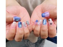 ハズグラスネイル(Haze Grass nail)/ニュアンス