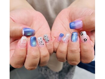 ハズグラスネイル(Haze Grass nail)/ニュアンス