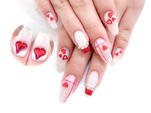 ネイルコレクション ピンク(Nail Collection Pink)/ジェル★フリーアート：ハート