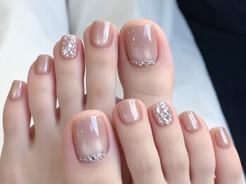 ユー(U)の写真/フットネイルも楽しめるデザインがいっぱい★マグネット・持ち込み対応!ワンホン/ニュアンス/綺麗めもOK★