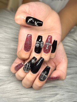 タムタムネイル 本厚木(Tam Tam Nail)/スカルプ持ち込みデザイン