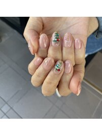 クリスマスネイル