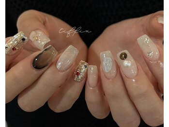 ネイルサロン ティフィン(tiffin)/～秋っぽデザイン～