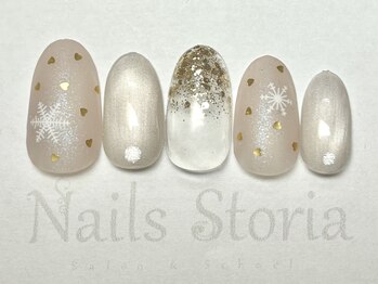 ネイルズ ストーリア(Nails Storia Salon&School)/シンプルデザイン