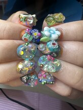 春夏ゴテゴテネイル