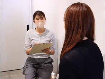バサラ アイラッシュ(basara)の写真/理想の目元は、カウンセリングから♪