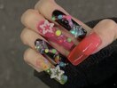 派手ネイル 個性派ネイル