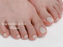 ルーナ(Runa)/フットシンプルネイル【¥6050】