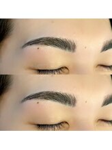 ヘアーオーパス/アイブロウ×毛流れパーマ