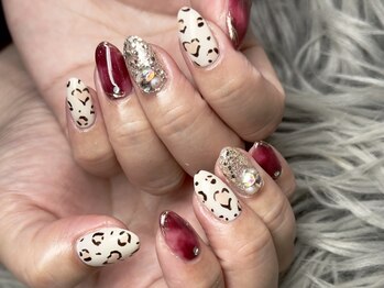 ライク(Like)/レオパード/ミラー/ネイル