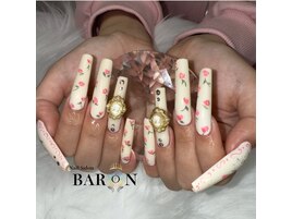 お姫様ネイルデザイン