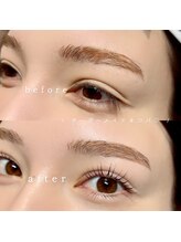 【ケラチンチリートメント付◎似合わせまつ毛パーマ¥4500~】12種類×多サイズのロッドから選定♪美人度UP