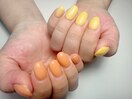平日限定2色ワンカラーネイル