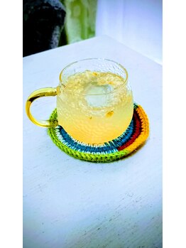 トリート(treat)/施術後のアフタードリンク