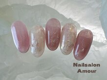 アムールユシマテン 上野湯島店(Amour)/ キラキラ秋のネイルコース¥7980