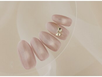 ポイントリボンネイル