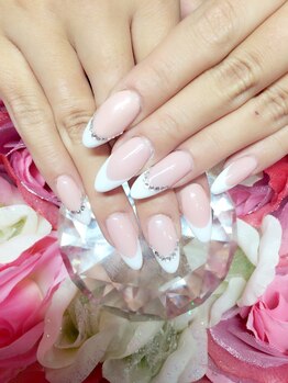 ラッシュ ネイル(LUSH nail)/ダブルカラーフレンチ