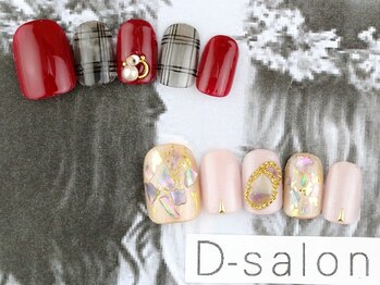 ディーサロン ネイルアンドアイラッシュ 梅田(D-salon)/デザインプラスコース