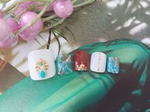 ネイルサロン&スクール ジーナ(GINA)/ターコイズネイル♪