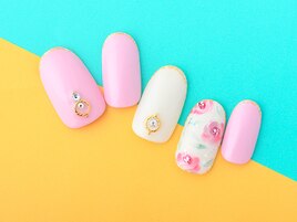 バラアートネイル