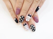 ネイルコレクション ベビーピンク(Baby Pink)/ジェル放題★３Ｄうさぎ：地雷♪