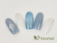 エリクサーネイル 五反田(Elixir Nail)/定額a シンプル／クーポン使用