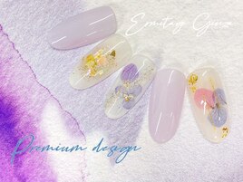 あじさいネイル/初夏ネイル