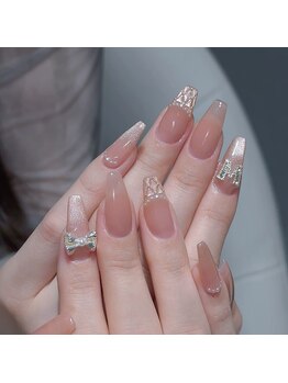 クイーンズビューティーサロン 新宿本店(Queen's beauty salon)/チップ長さだし定額コース