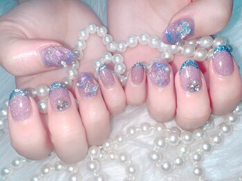 アルスネイル 大久保店(Ars nail)の写真/どんなデザインも持ち込みOK！豊富なカラーパーツで理想のデザインが叶う♪イベントやブライダルにも！