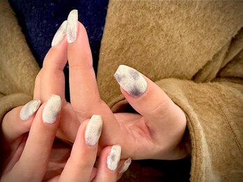 ヌル ネイル 堀江(NURU NAIL HORIE)/推しカラーテラコッタニュアンス