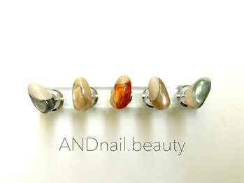 アンドネイル ビューティー(AND nail,beauty)/春ネイル/マグネット/藤沢