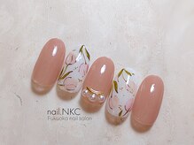 NKC/大人かわいいチューリップネイル